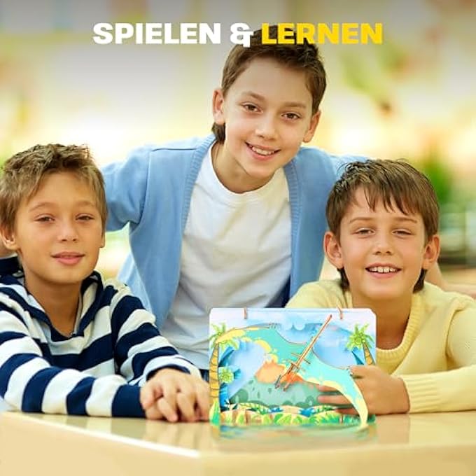 PTERODACTYLUS, PTERODACTYL 3D PUZZLE, DIY WOODEN ANIMAL PUZZLE, 3D PUZZLE FOR CHILDREN, CHILDREN'S WOODEN CRAFT SET, BRAIN TEASER WOODEN PUZZLE, TOY GIFTS FOR CHRISTMAS - Image 3